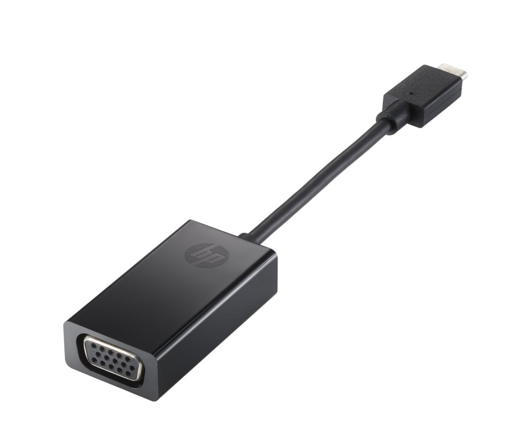 HP N9K76AA | USB-C naar VGA Adapter | 1080p Ondersteuning | Plug & Play | Zilver - Matmuis - Matmuis